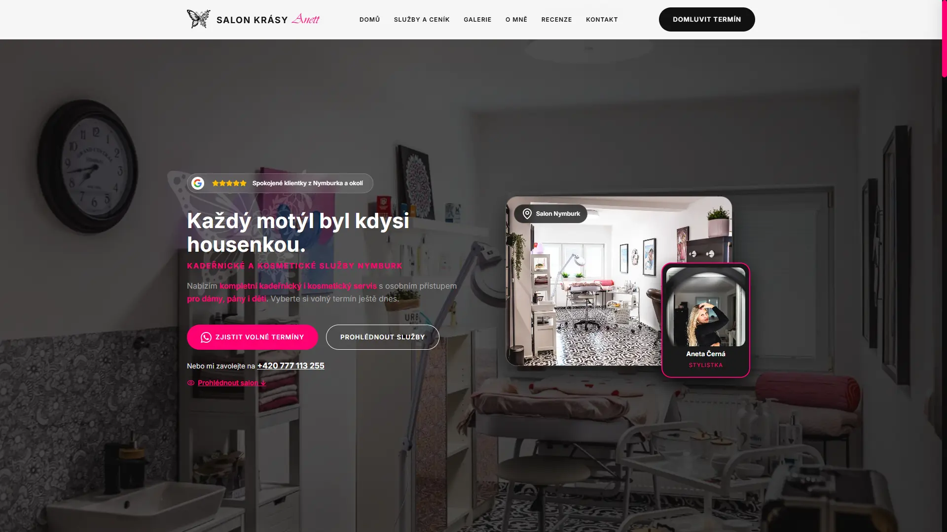 Web Salon Anett